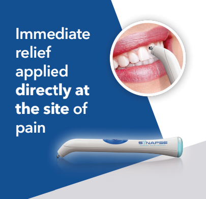 Immediate pain relief applied directly at the site of pain